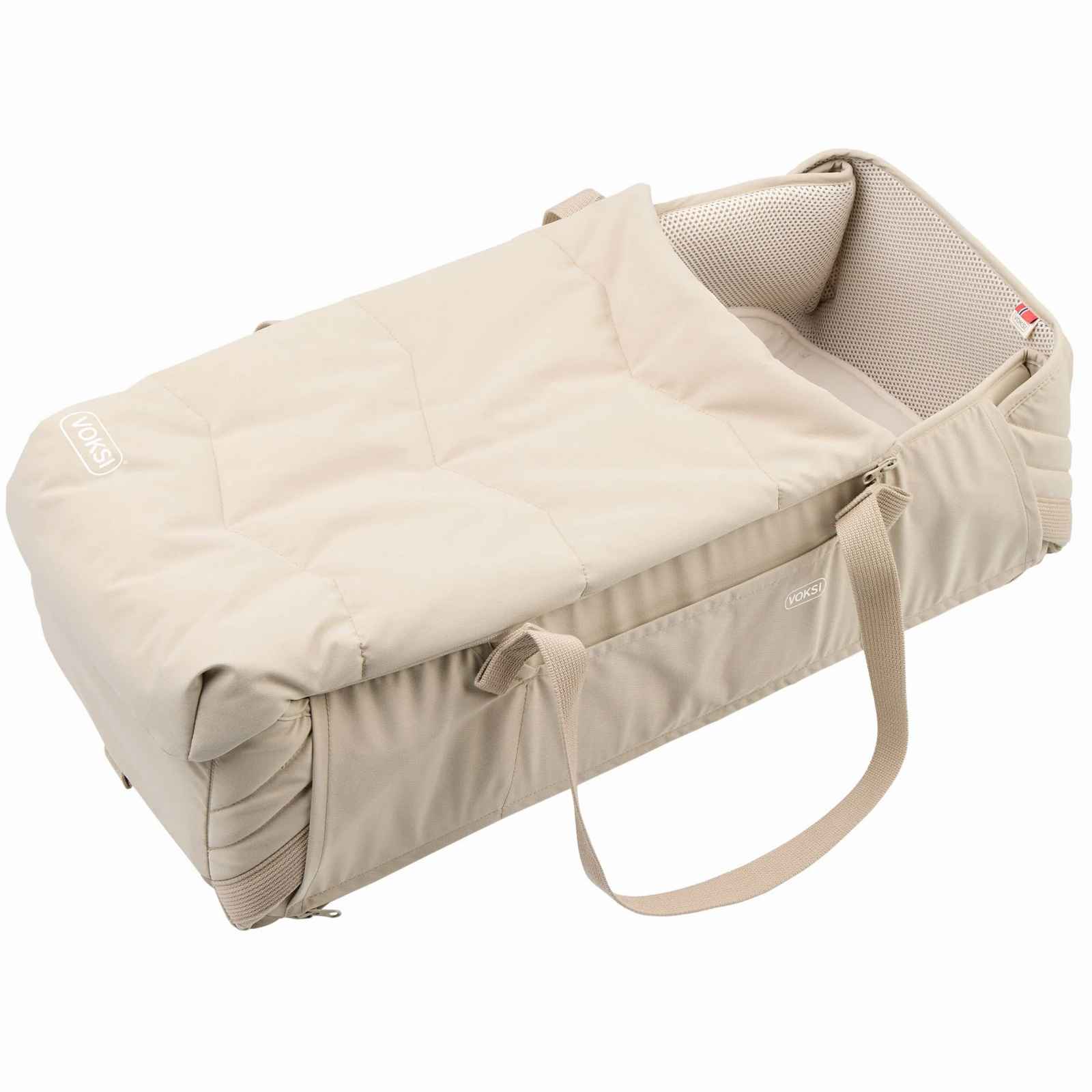 Voksi Carry Me kandekookon Seashell Sand - Leaf 