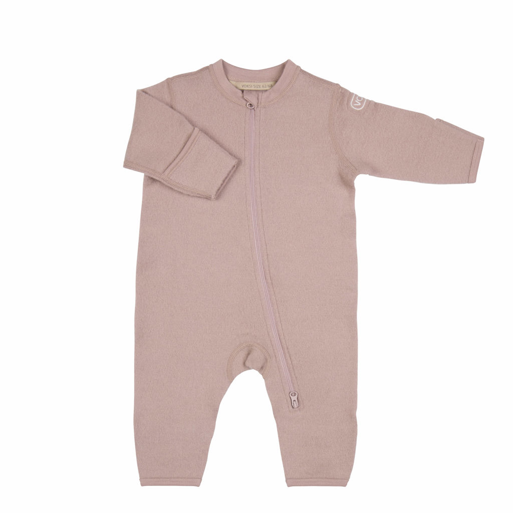 Voksi Wool meriinovillane kombe Soft Grape