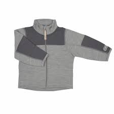 Voksi Wool meriinofliisist jakk Melange Grey