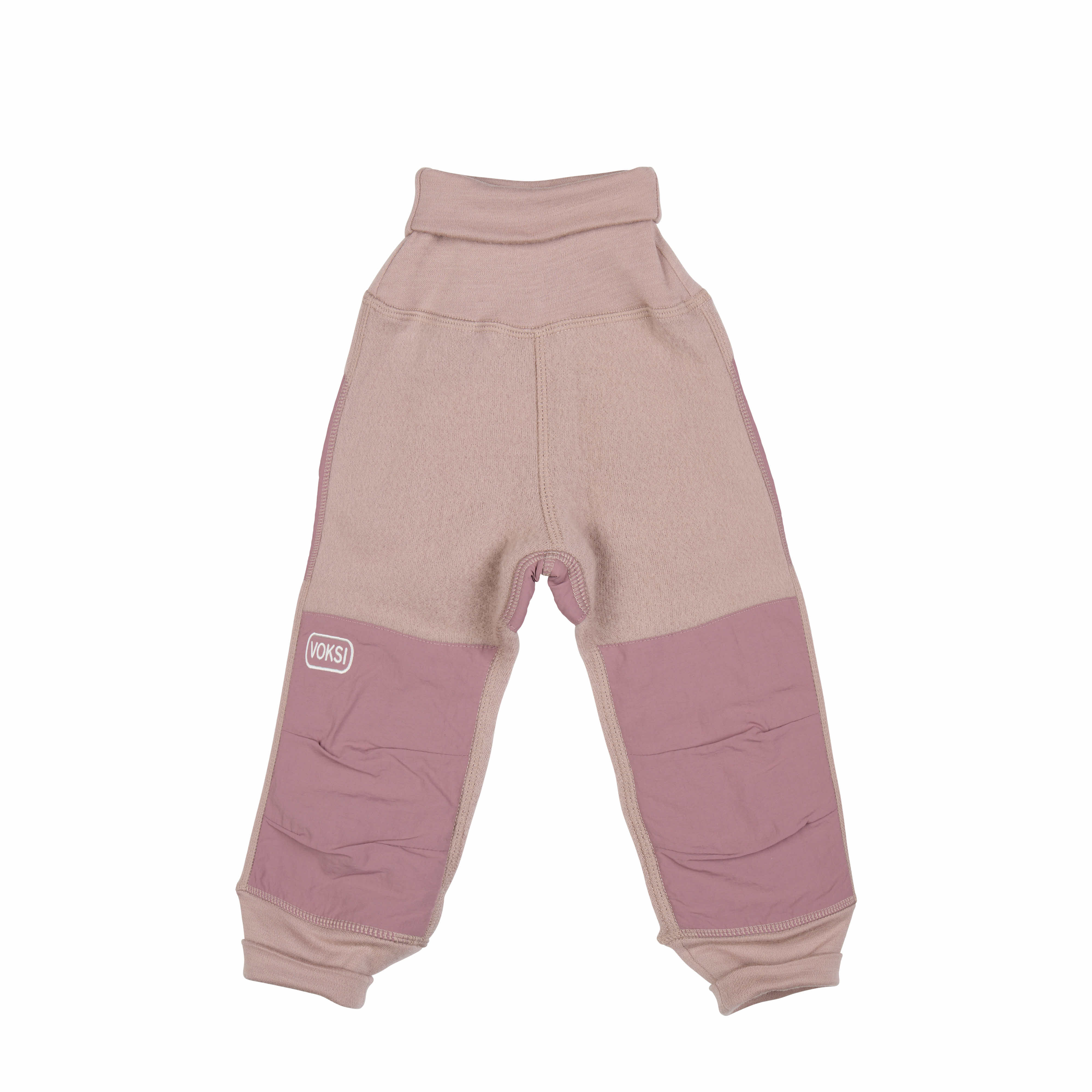 Voksi Wool meriinofliisist püksid Soft Grape