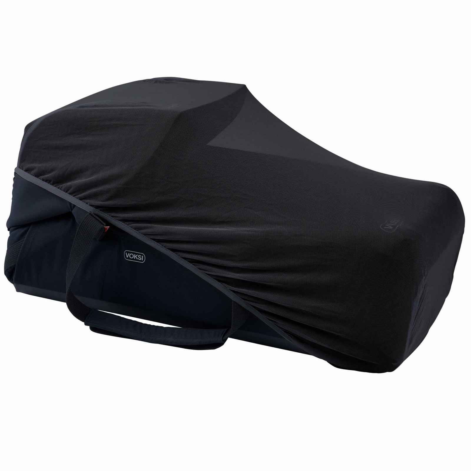 Voksi Carry Me päikesevari ja sääsevõrk - Must