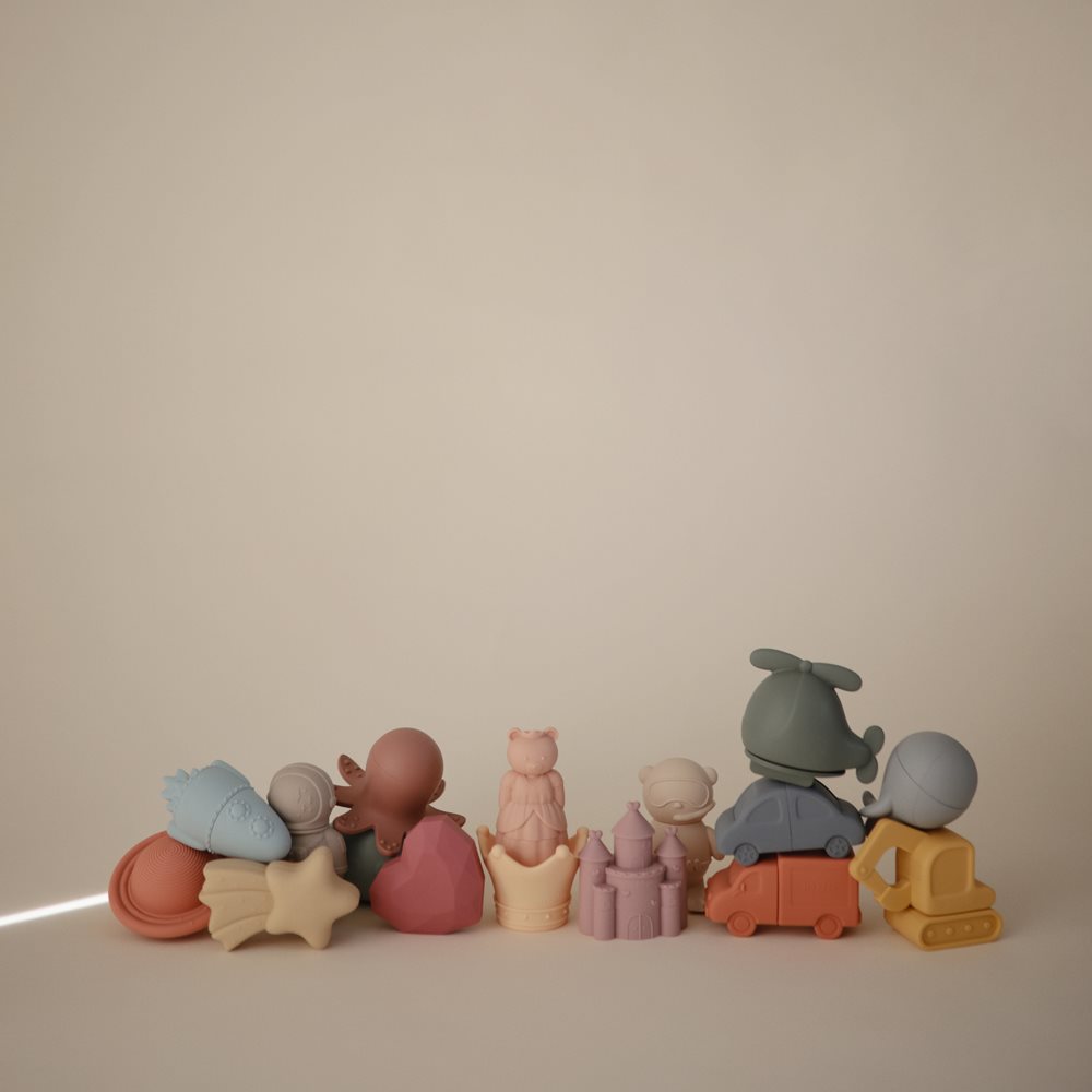 Mushie vannimänguasjade komplekt