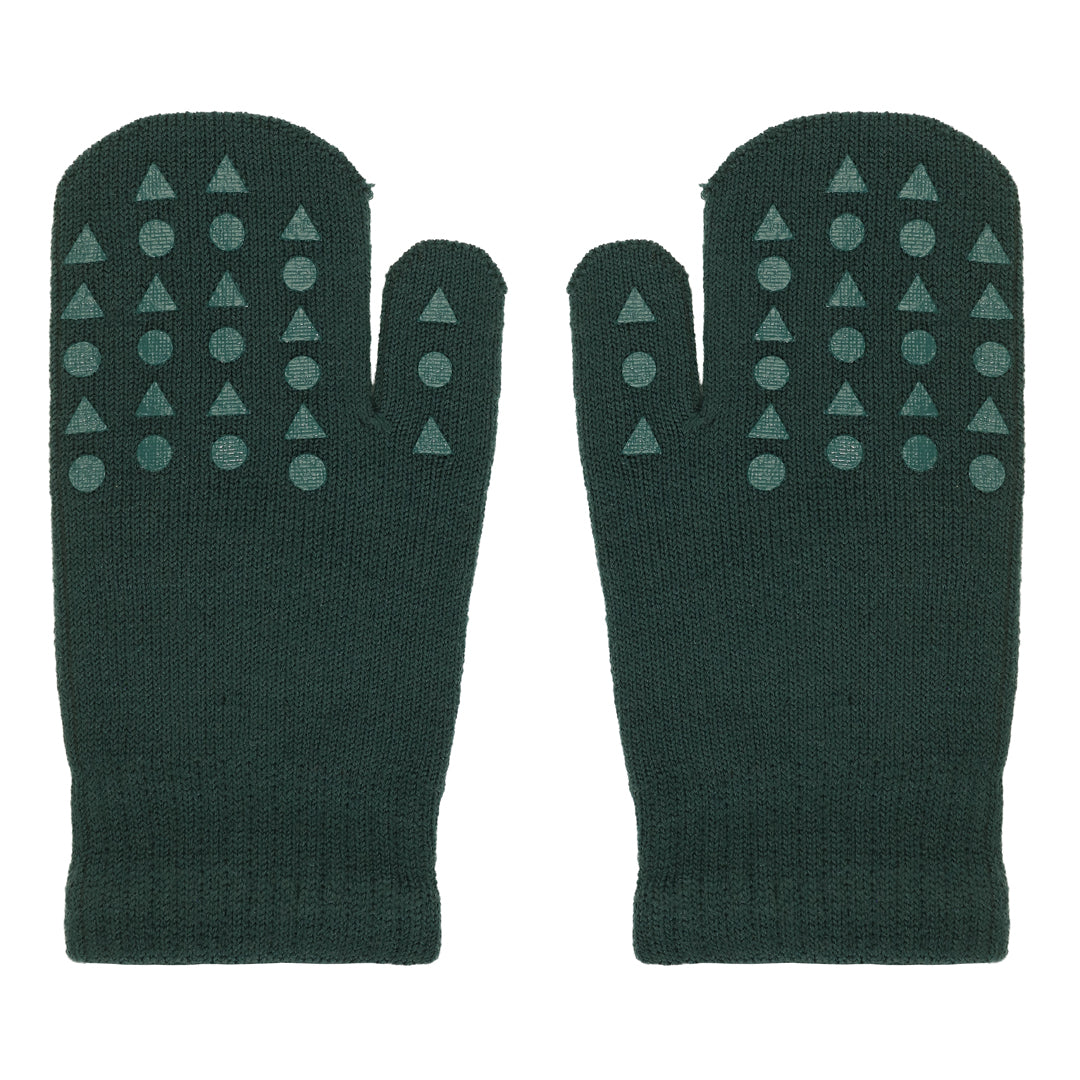 GoBabyGo Wool libisemiskindlad villased labakindad Forest Green 0-3 a