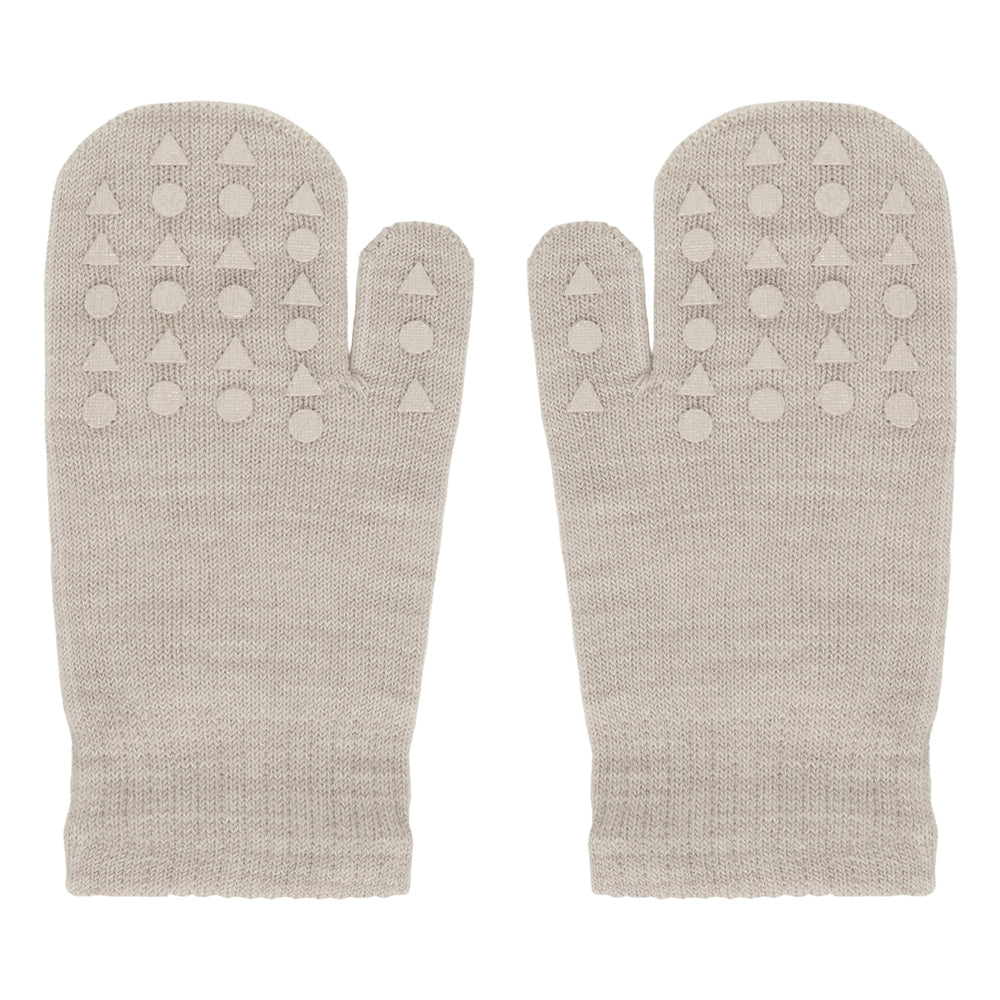 GoBabyGo Wool libisemiskindlad villased labakindad Sand 0-3 a