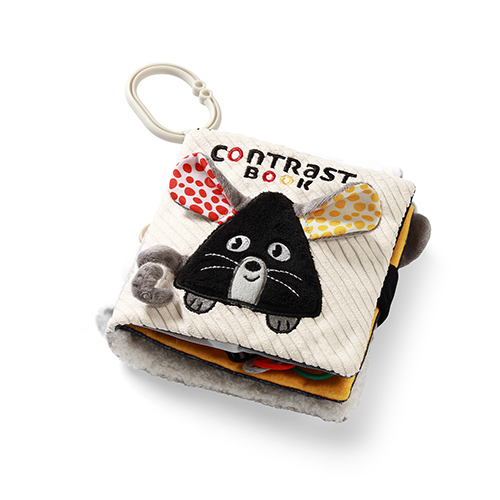 BabyOno pehme raamat Kontrast Hiir