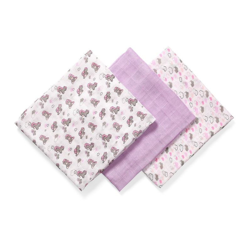 BabyOno orgaanilisest bambuskiust mähkimislinad 3tk