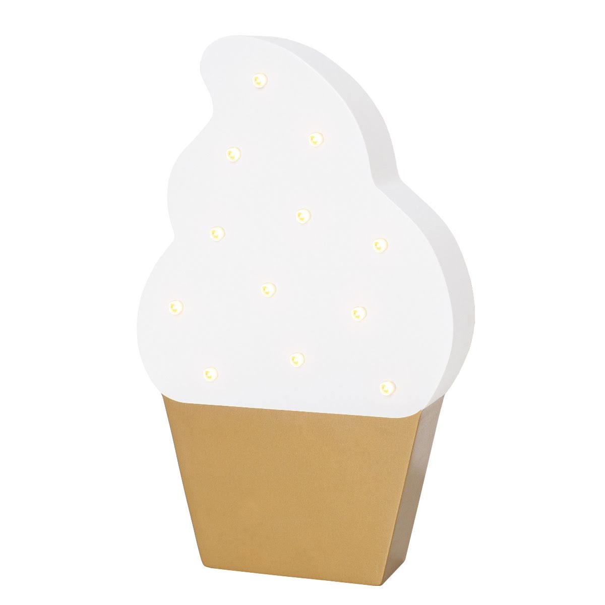 JaBaDaBaDo puidust LED lamp Jäätis