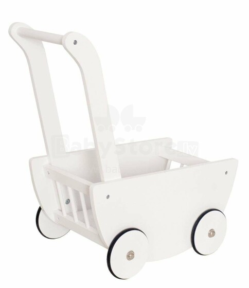 JaBaDaBaDo puidust nukuvanker madratsiga Valge