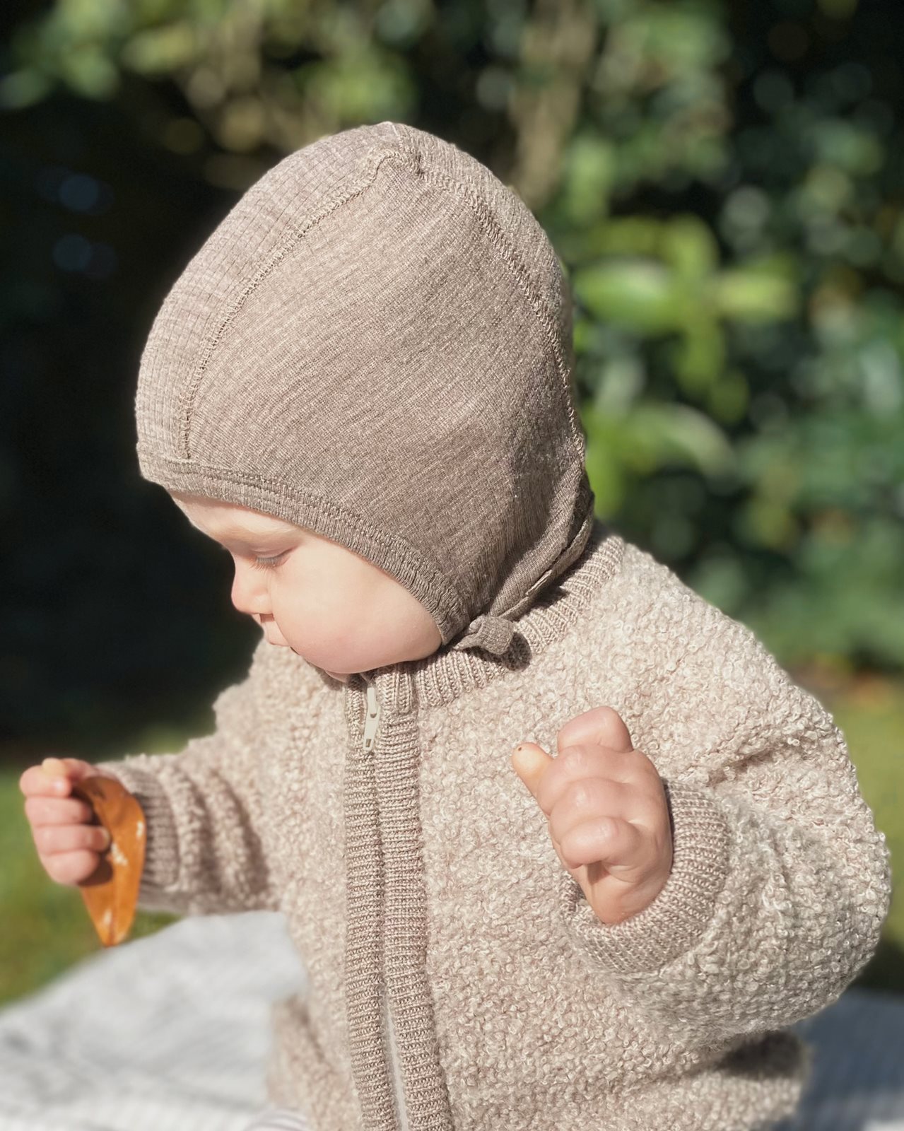 SmallStuff meriinovillane buklee kardigan Nature Melange