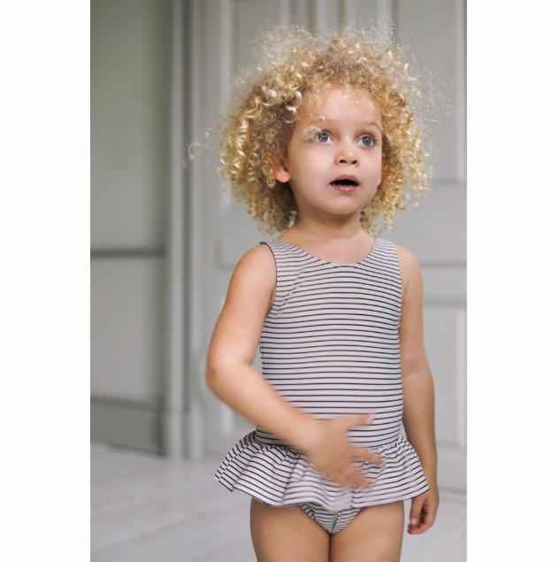 Konges Sløjd ujumistrikoo Striped Navy