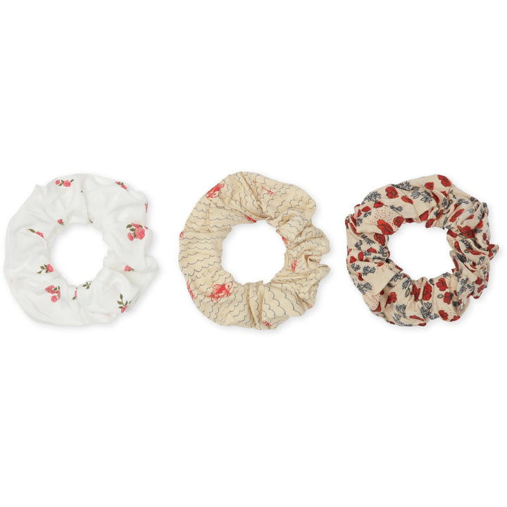 Konges Sløjd juuksekummid Scrunchied 3-pakk Goldie/Poppy/Bonderose