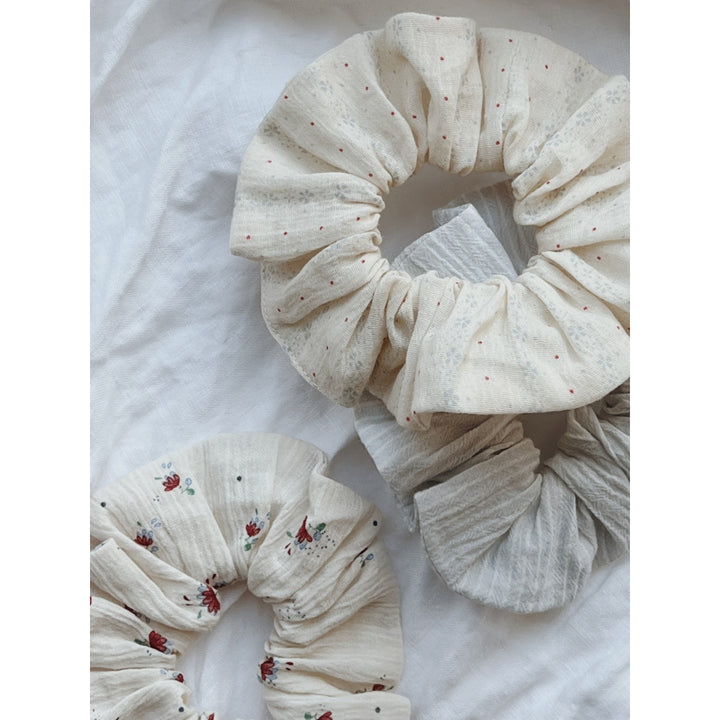 Konges Sløjd juuksekummid Scrunchied Lilu 3-pakk Print Mix