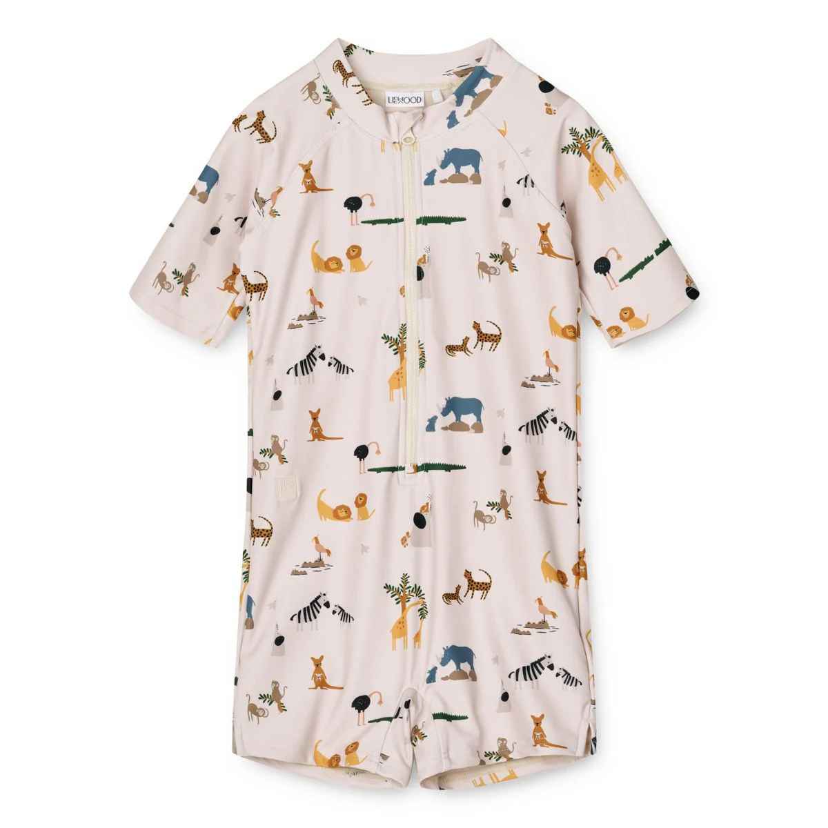 Liewood Max lühikeste varrukatega ujumiskostüüm Sea Creature / Sandy