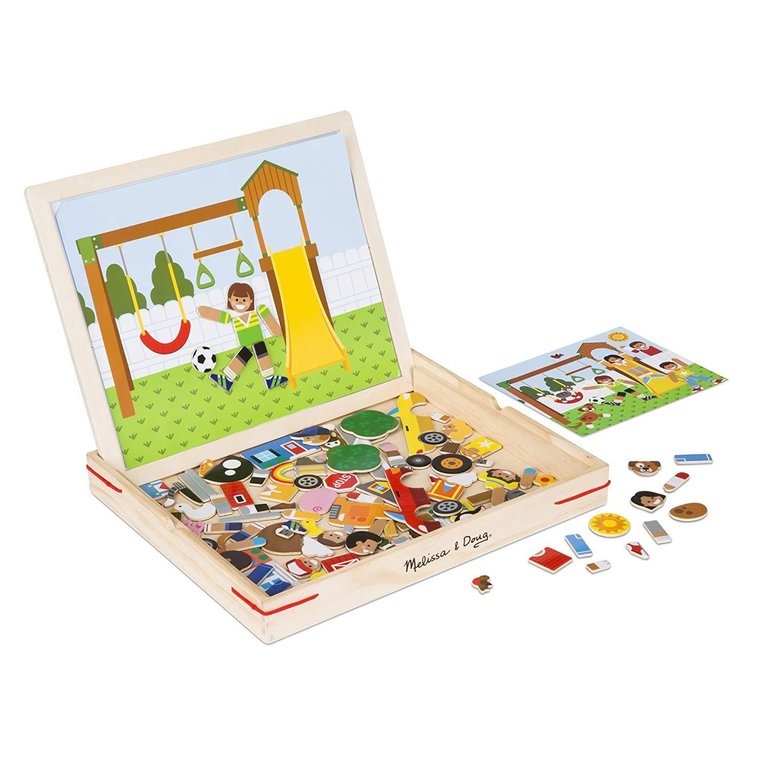 Melissa & Doug puidust magnetiline sobitamise mäng