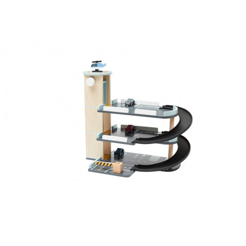 Kids Concept puidust Autoparkla 3 korrust Aiden