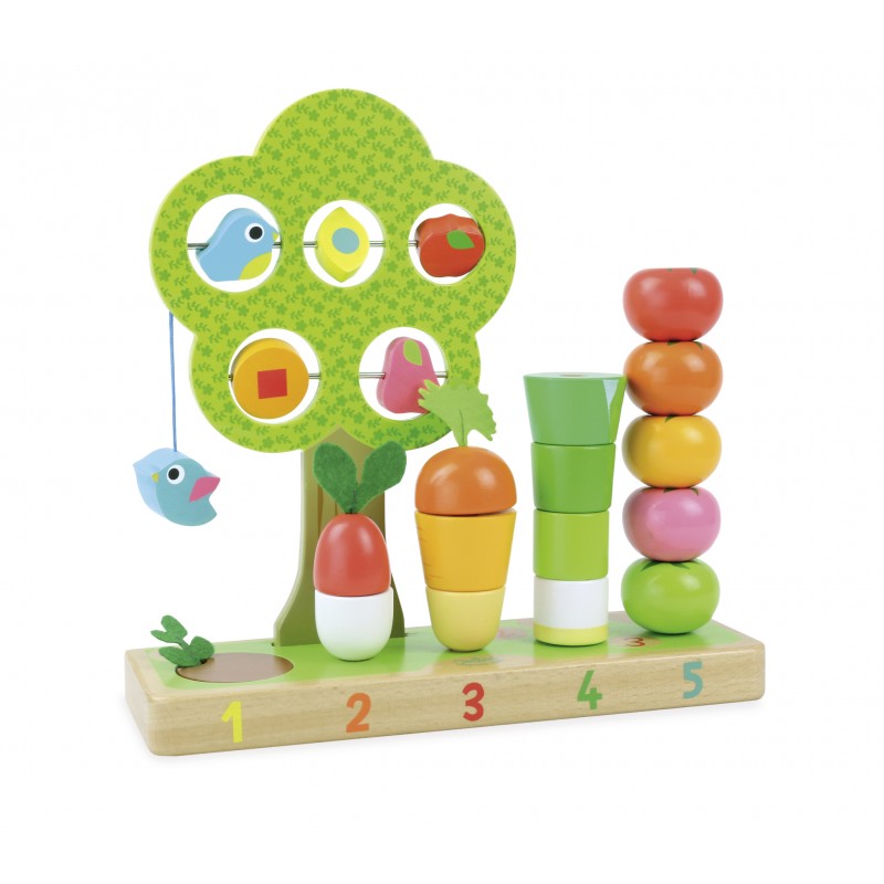 Vilac puidust mäng Õpin loendama vanusele 18+ kuud