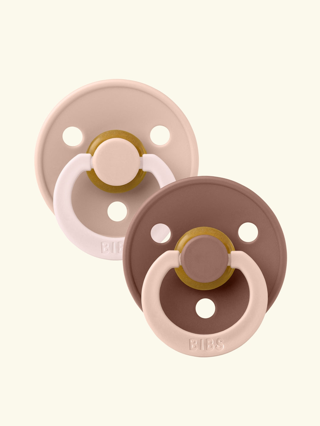 BIBS Colour Round Studio Collection latekslutid 2-pakk 6-18 kuud