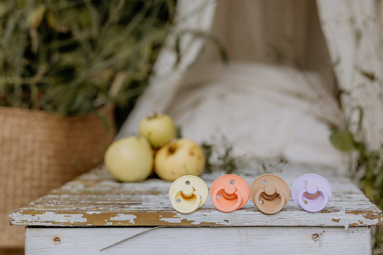 BIBS Colour Round latekslutid 2-pakk 6-18 kuud