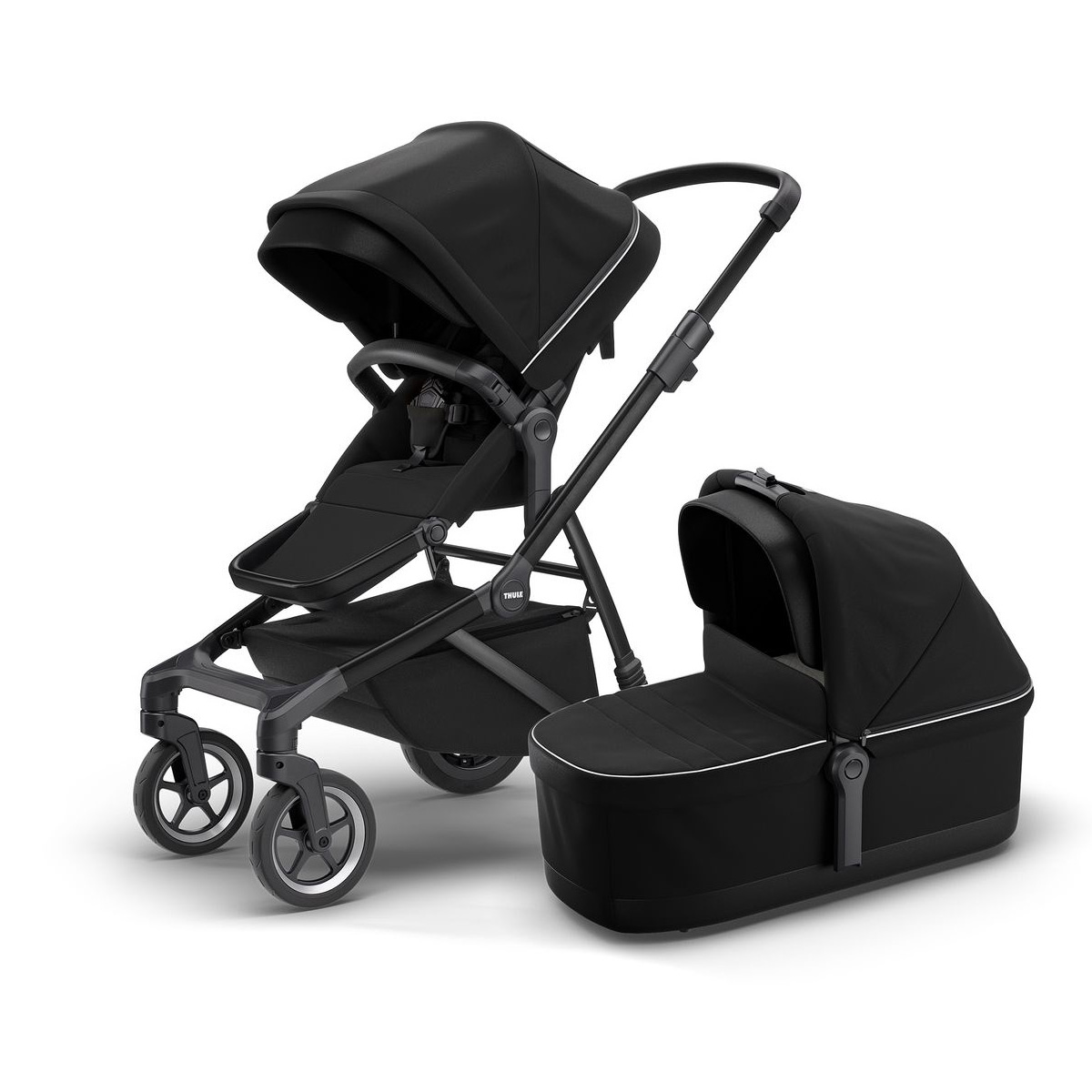 Thule Sleek 2in1 vankrikomplekt, Aluminium/ Black
