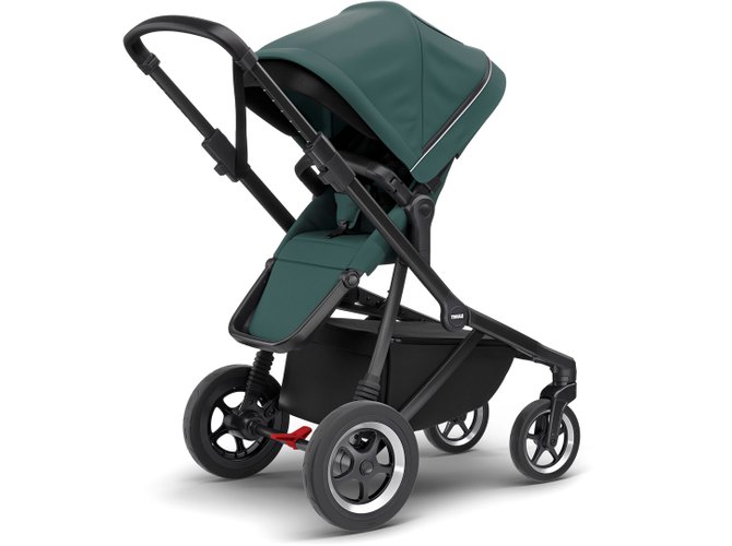Thule Sleek 2in1 vankrikomplekt, Mallard Green on Black