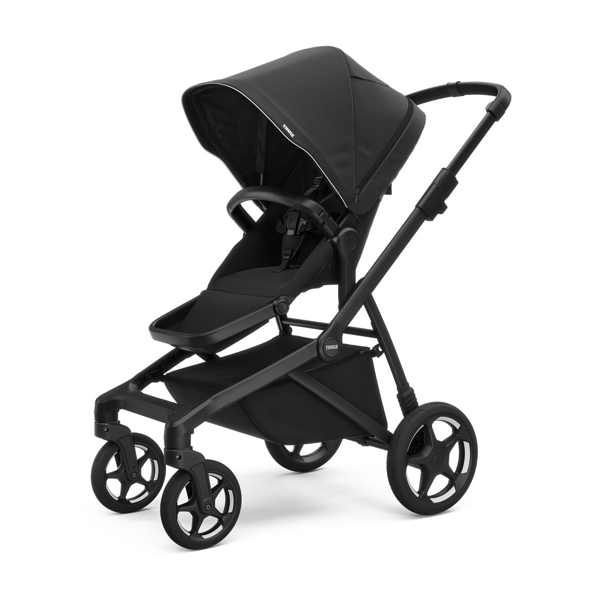 Thule Sleek 2 jalutuskäru, Black on Black