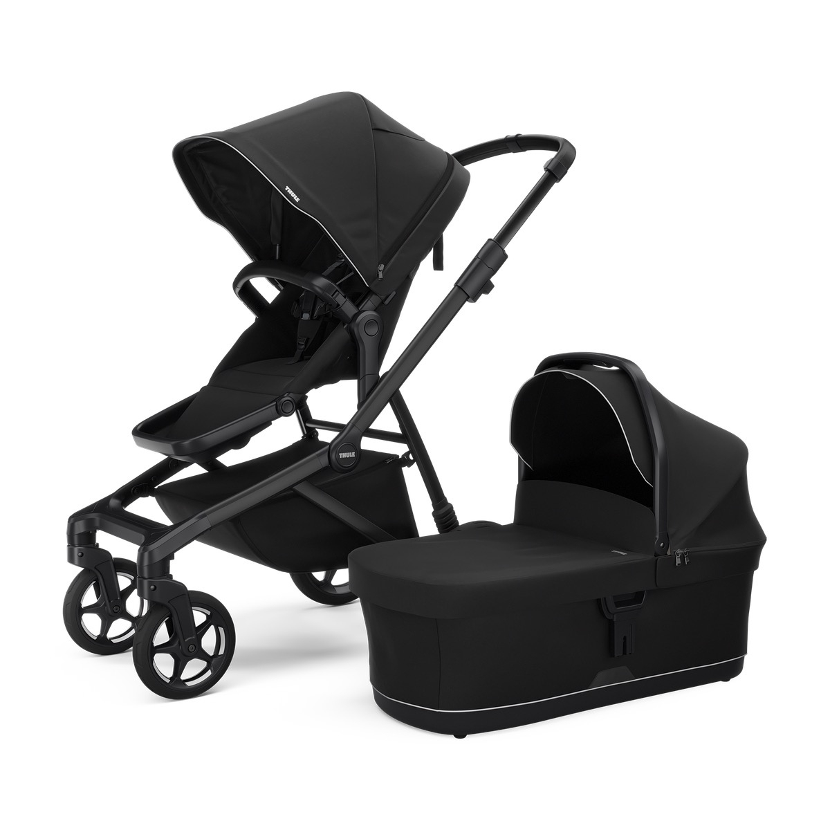 Thule Sleek 2 vankrikomplekt Midnight Black