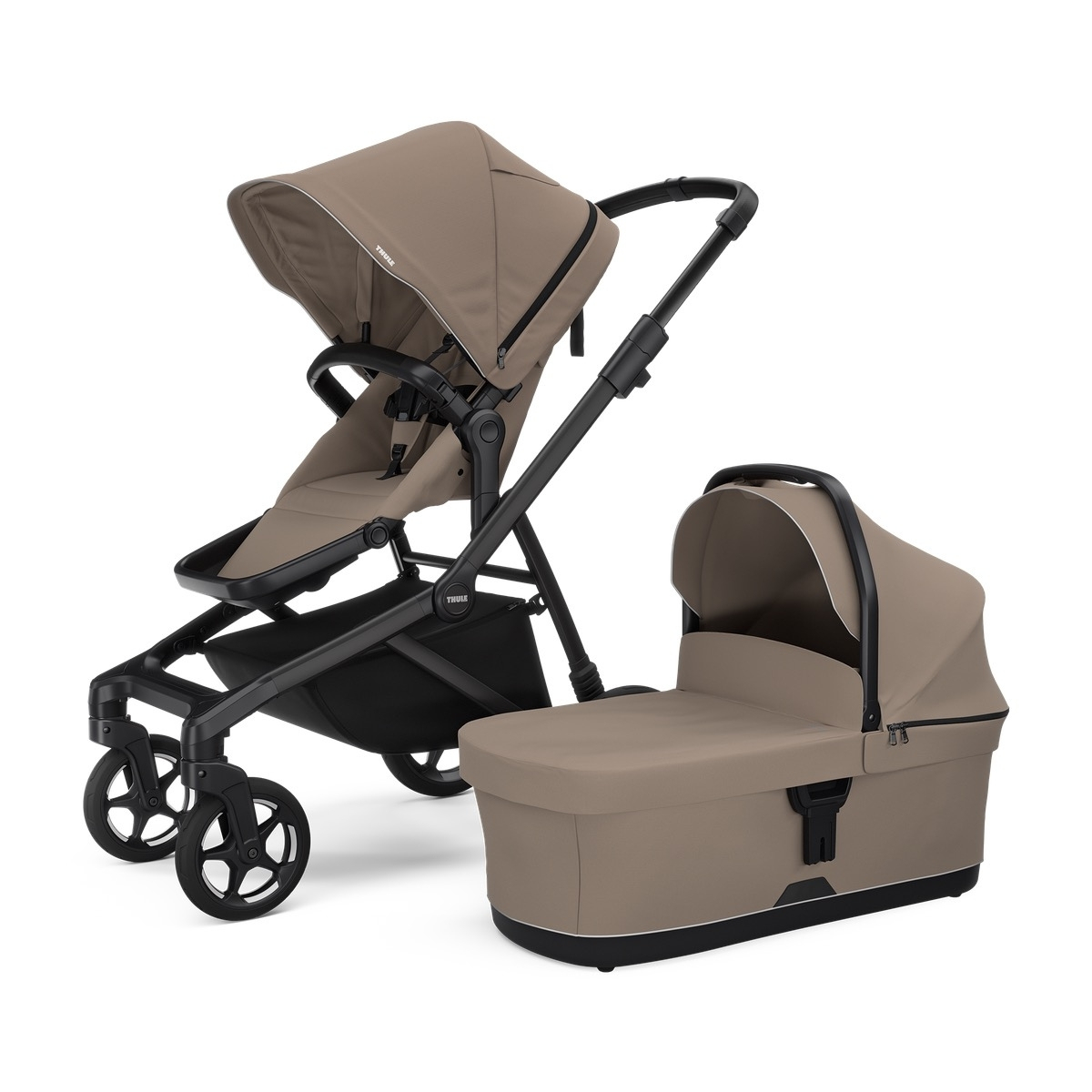 Thule Sleek 2 vankrikomplekt Tinted Taupe