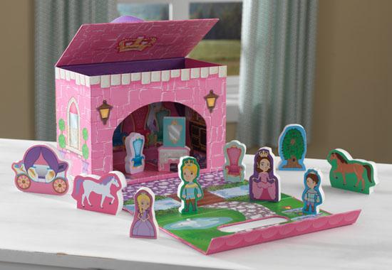 Kidkraft kaasaskantav mängukeskus-Printsess