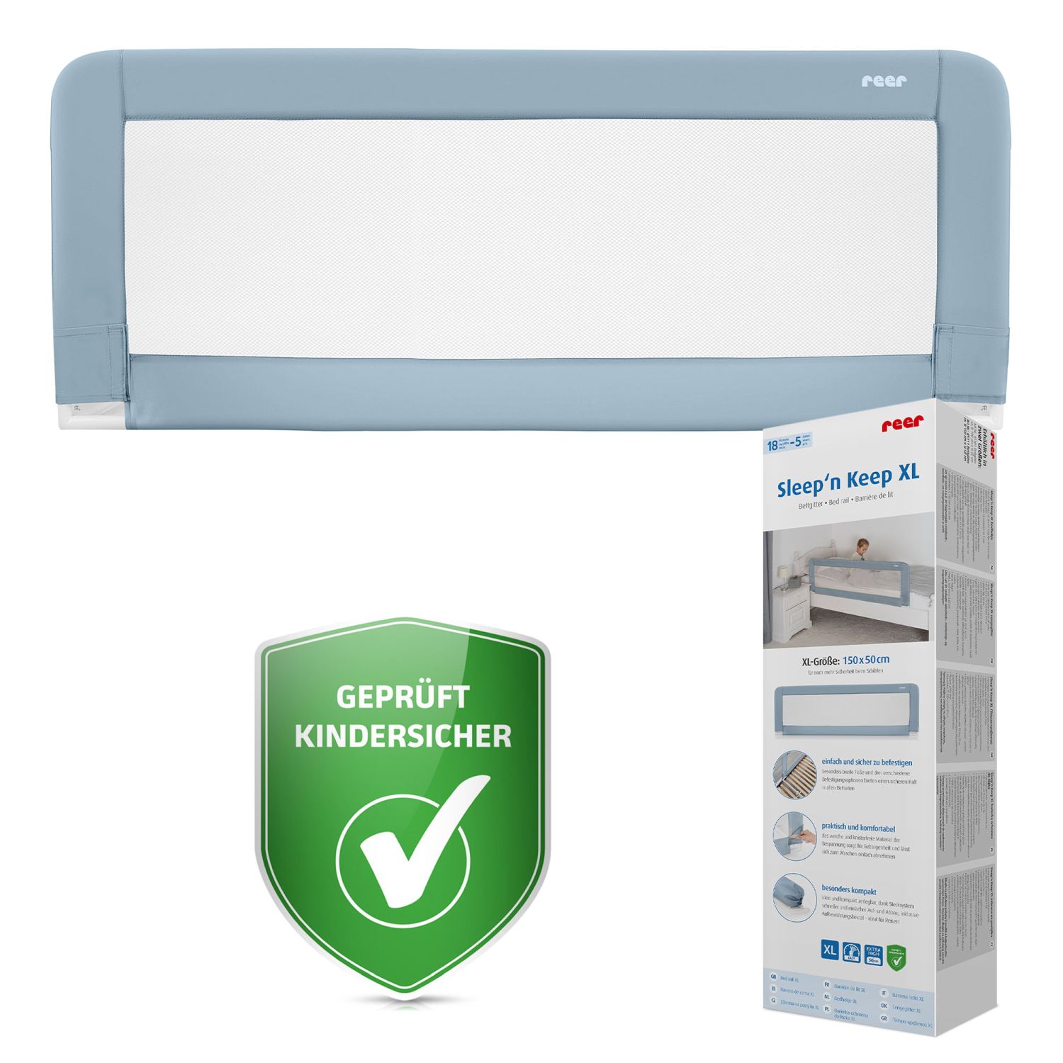 Reer voodipiire Sleep'n Keep XL 150cm