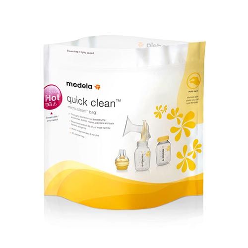 Medela steriliseerimise kott mikrolaineahjus kasutamiseks Quick Clean