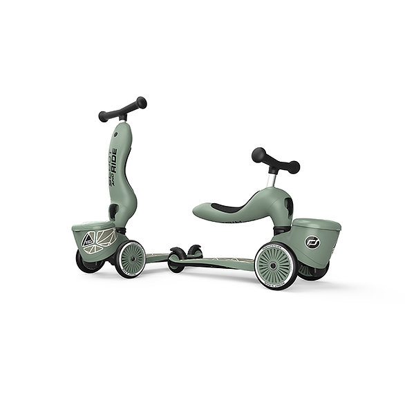 Scoot and Ride ratas Highwaykick 1 Lifestyle GREEN LINES