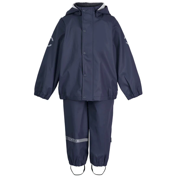 Mikk-Line traksipükstega vihmakomplekt - blue nights