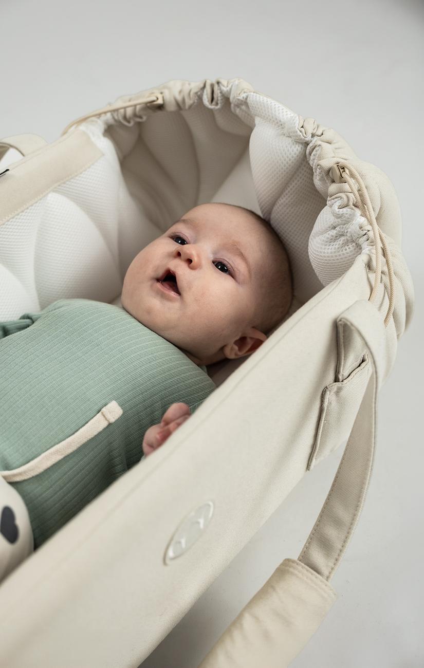 Najell beebipesa - SleepCarrier vol 5 Oat Beige