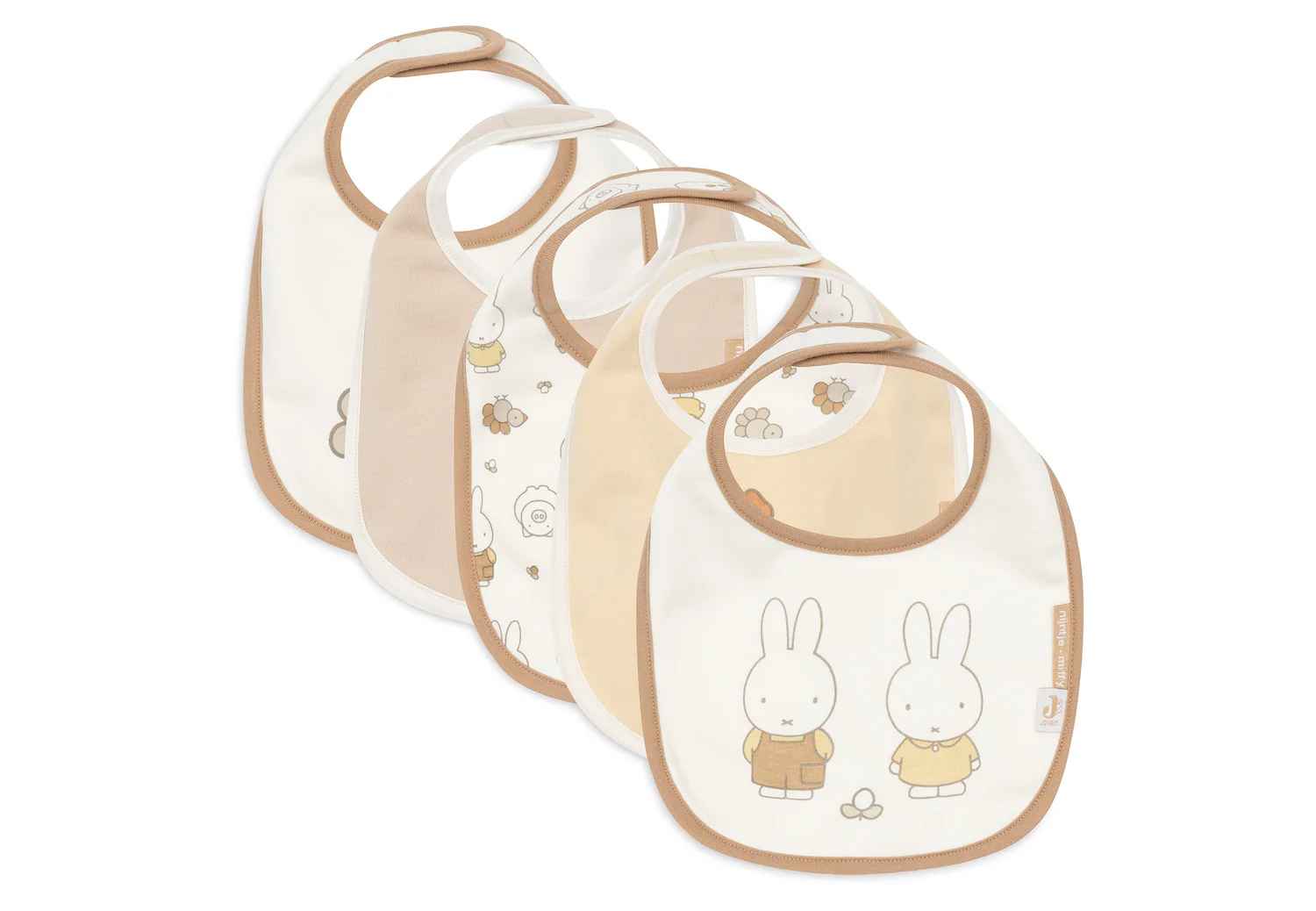 Jollein veekindlad põlled Miffy Family 5tk