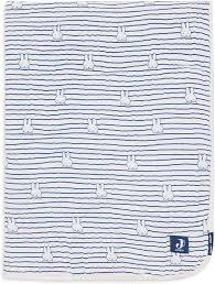 Jollein musliinist tekk 75x100 cm Miffy Stripe Navy