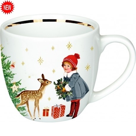 Spiegelburg portselanist kruus jõululapsega