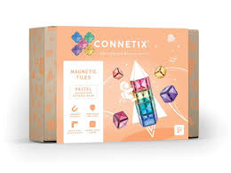 Connetix magnetilised klotsid 40 tk Pastel Square