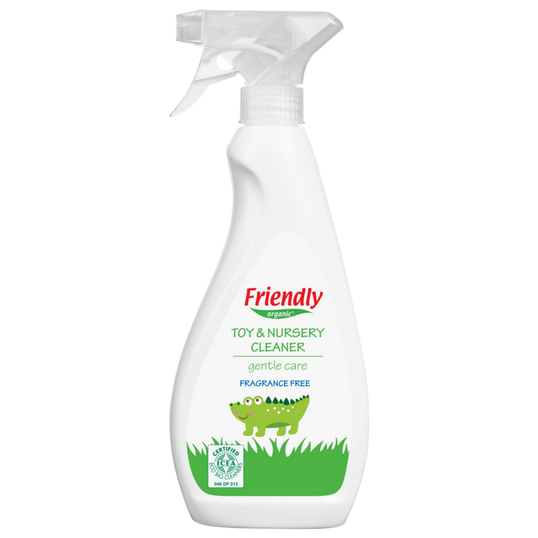 Friendly Organic lõhnatu mänguasjade ja lastetoa puhastusvahend aloe veraga, 500 ml
