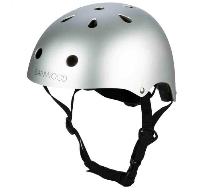 Banwood laste kiiver 50-54cm/S - matt kroom