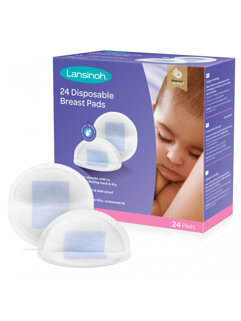 Lansinoh rinnapadjad 24tk