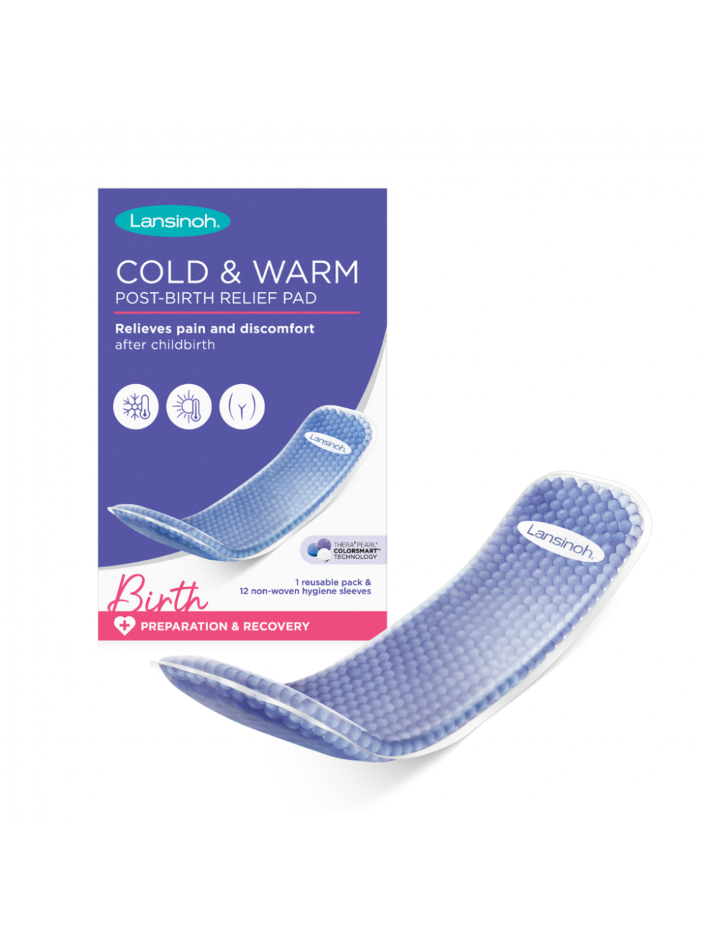 Lansinoh sünnitusjärgne termogeel padi