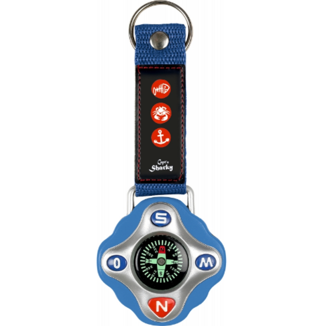 Kapten Sharky Võtmehoidja-kompass
