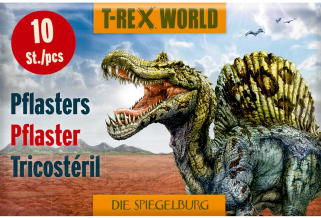 T-Rex World Plaastrid 10 tk