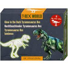 T- Rex World Luude väljakaevamiskomplekt (helendav) Tyrannosaurus Rex