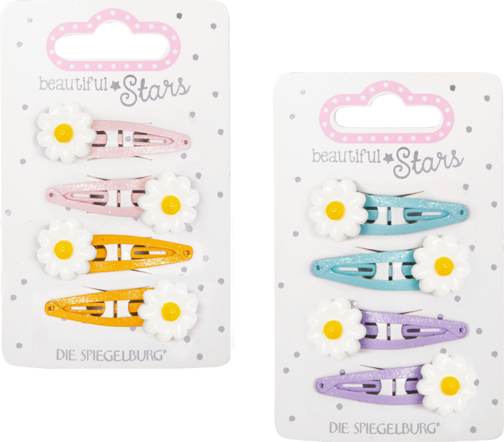 Beautiful Stars Lilledega juukseklambrid