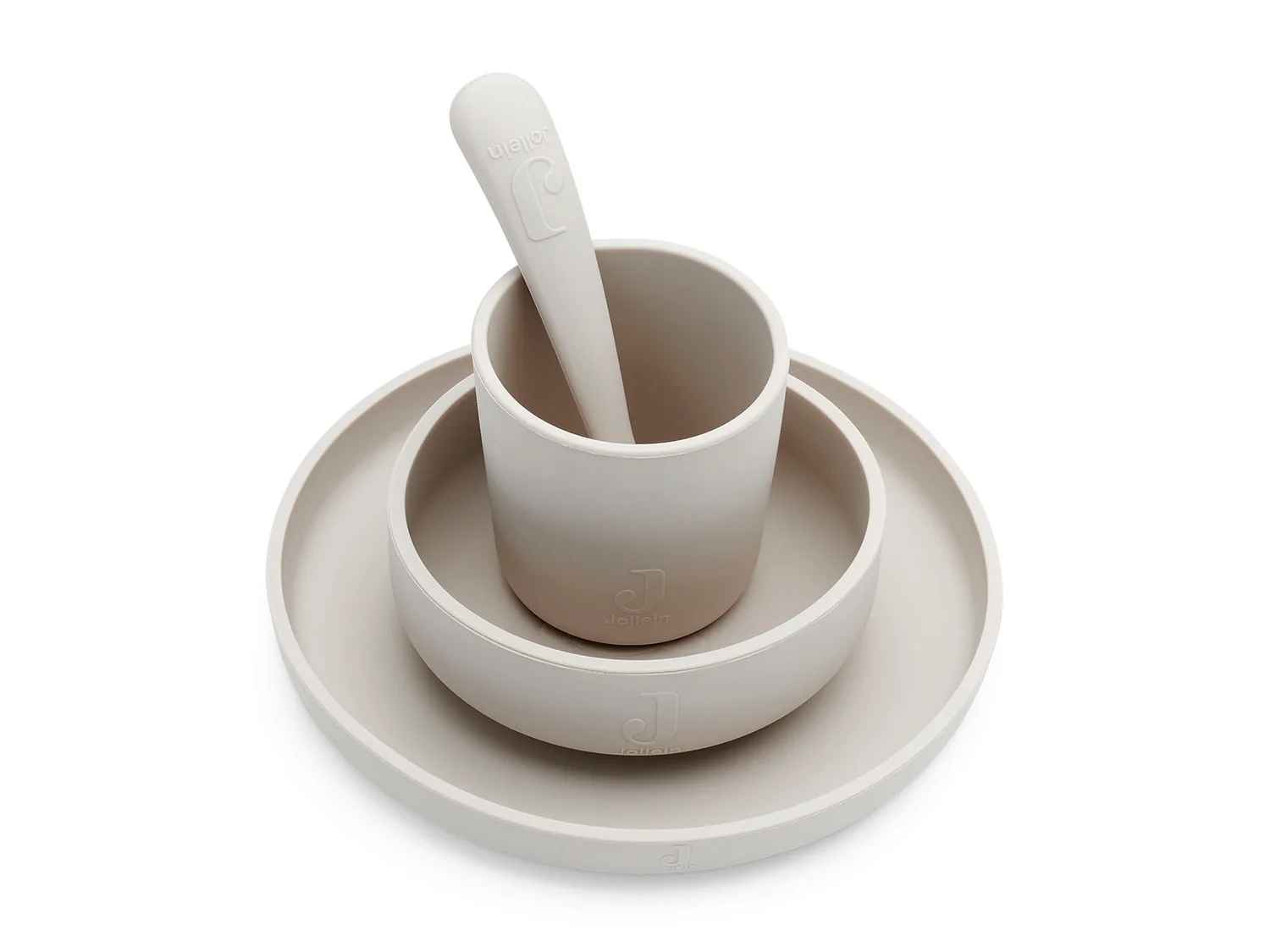 Jollein sööginõu komplekt 4pcs-Nougat