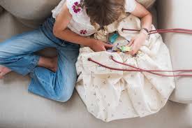 PlayandGo Mängumatt-kott Cherry