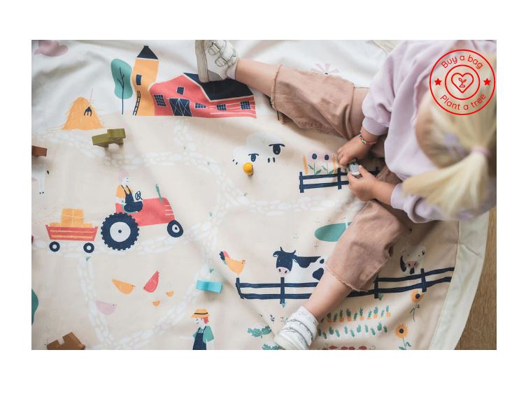 PlayandGo mängumatt-kott Farm