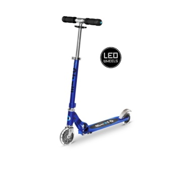 Micro Sprite LED tõukeratas, Sapphire Blue, 5-12 eluaastat
