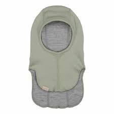 Voksi Wool meriinovillane tuukrimüts Balaclava Misty Green